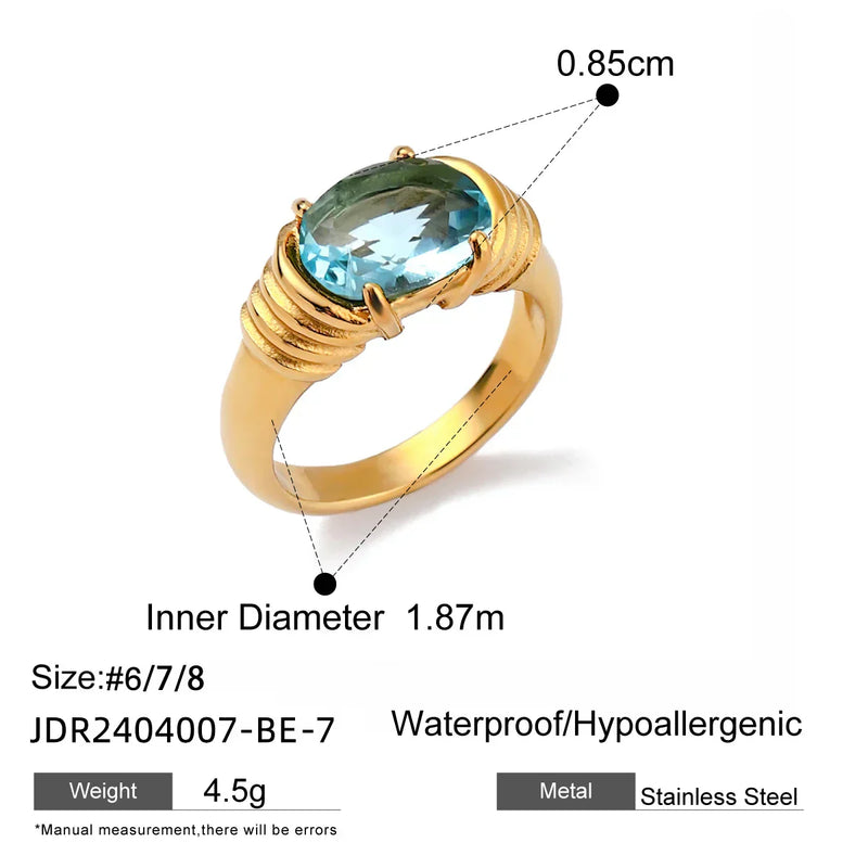 Seaside Sparkle Ring